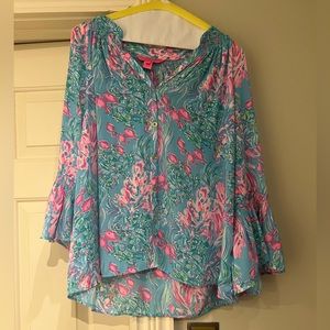Lilly Pulitzer blouse. Size M